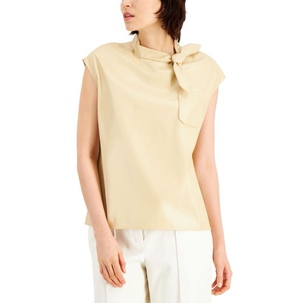 Alfani Tie-Neck Top